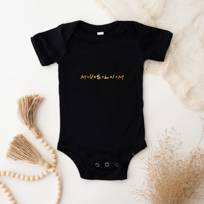 GOLD Muslim Onesie