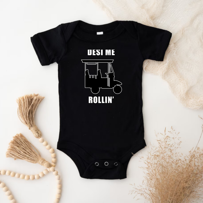 Desi Me Rollin' Onesie