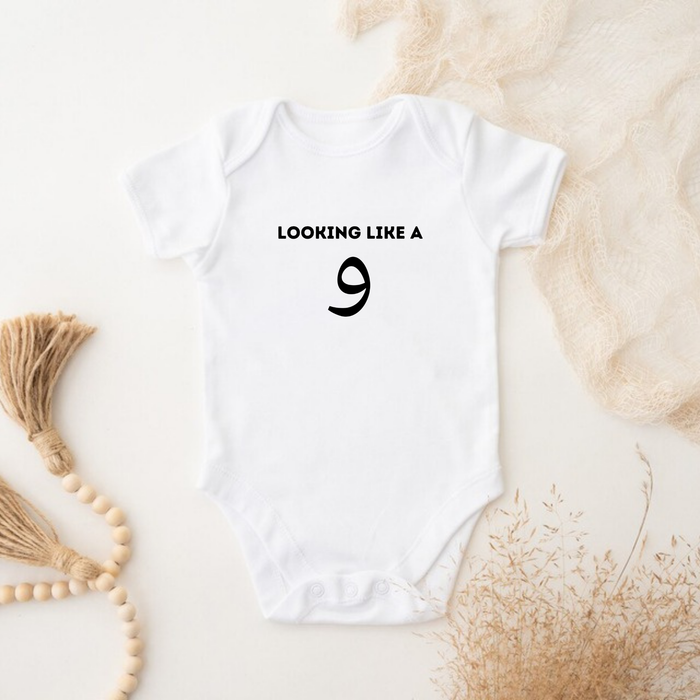 Looking Like a و ("Wow") Onesie