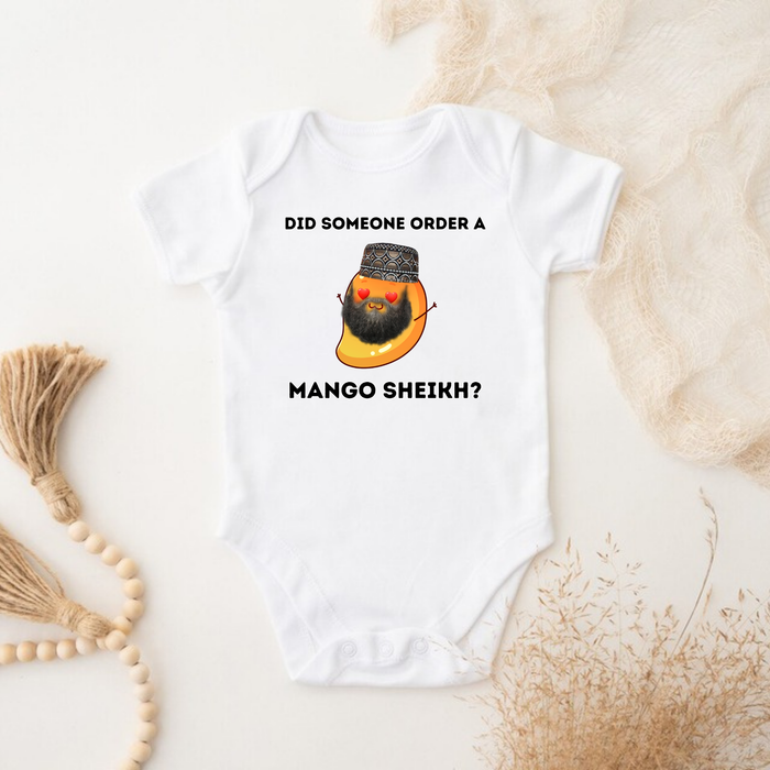 Did Someone Order a Mango Sheikh? Onesie