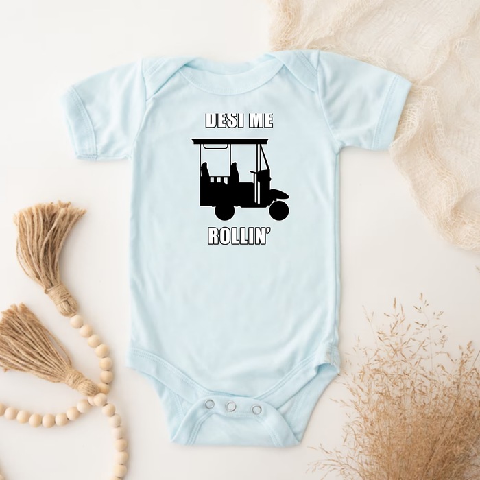 Desi Me Rollin' Onesie