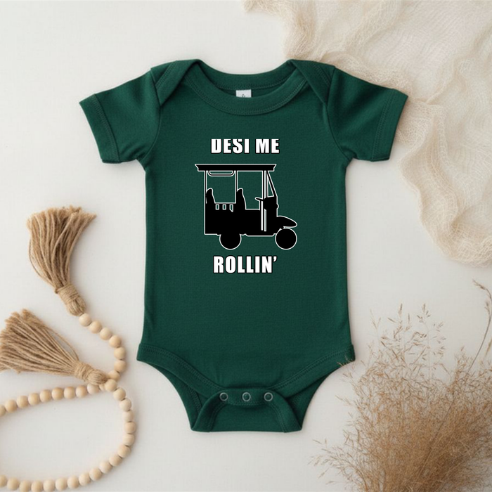 Desi Me Rollin' Onesie