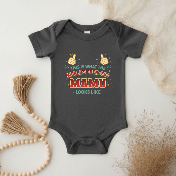 This is What the World's Greatest Mommy Looks Like Onesie