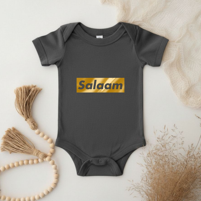 GOLD Salaam Onesie