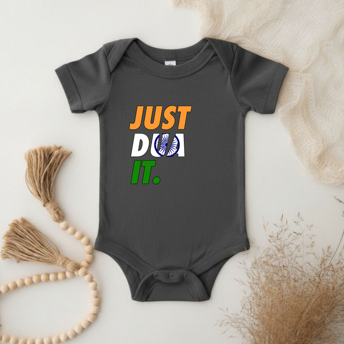 Just Dua It India Flag Onesie