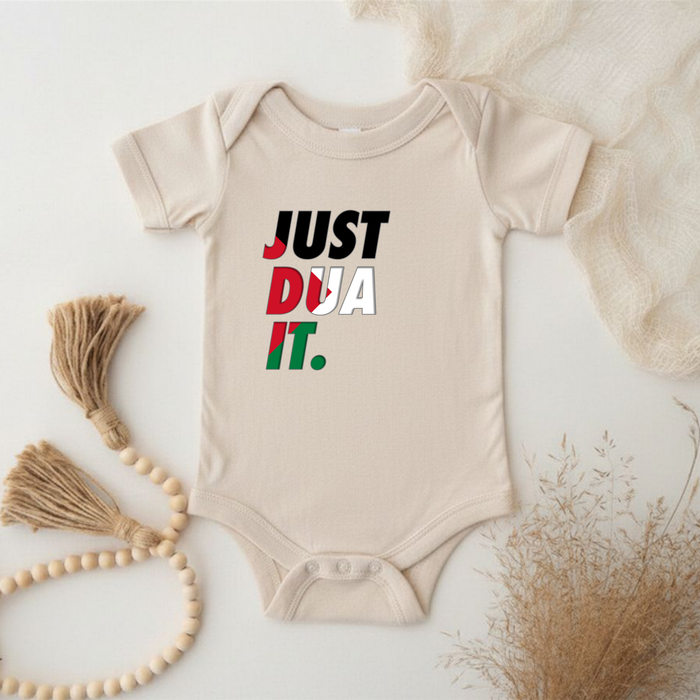 Just Dua It Palestine Flag Onesie