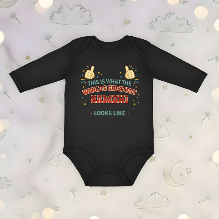 This is What the World's Greatest Shauhar Looks Like Long Sleeve Onesie