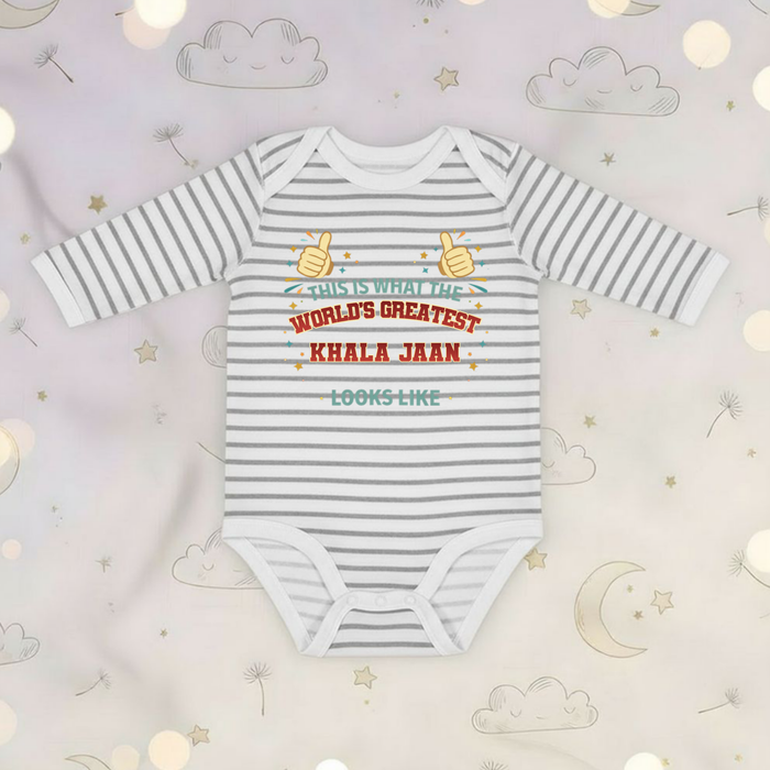This is What the World's Greatest Khalu Looks Like Long Sleeve Onesie