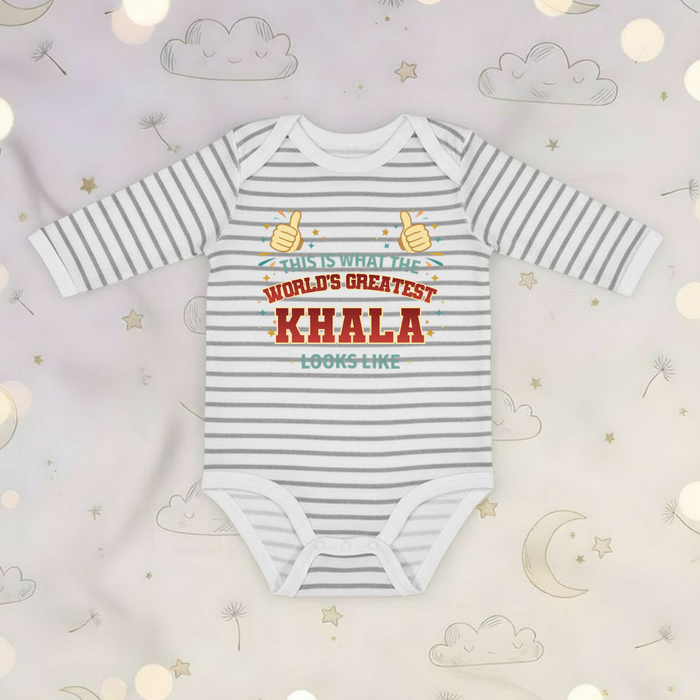 This is What the World's Greatest Khala Looks Like Long Sleeve Onesie