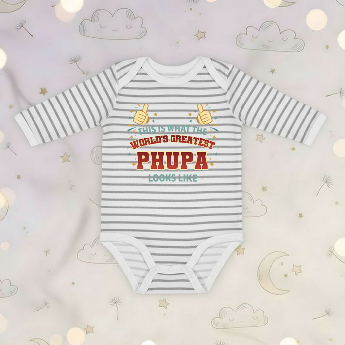This is What the World's Greatest Saali Looks Like Long Sleeve Onesie