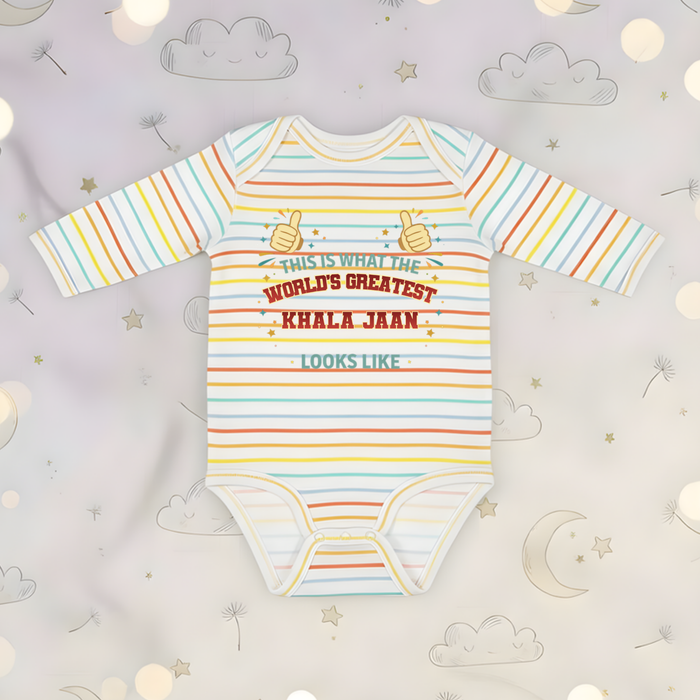 This is What the World's Greatest Khalu Looks Like Long Sleeve Onesie