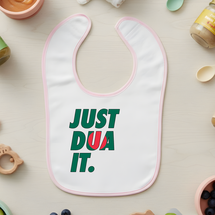 Just Dua It Bangladesh Flag Terry Bib