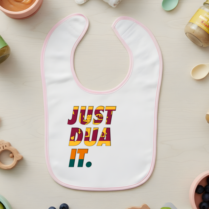 Just Dua It - Sri Lanka Flag Terry Bib