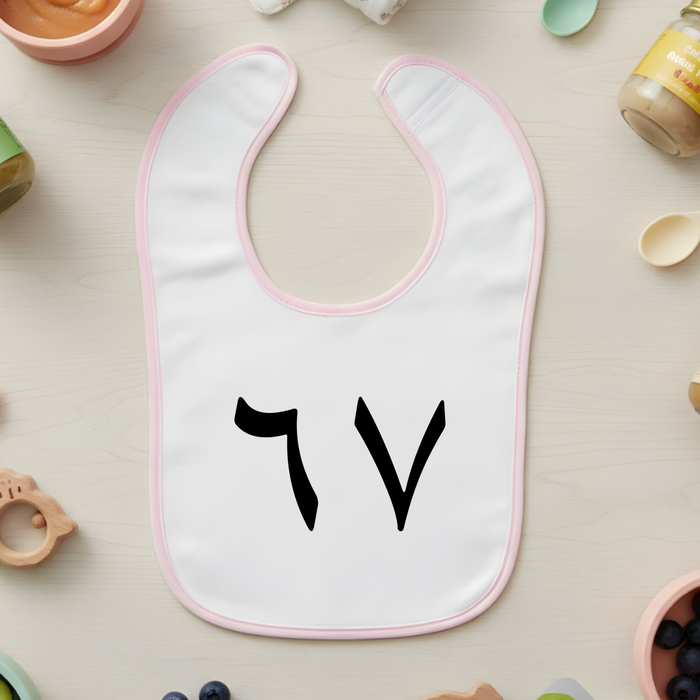6 7 Arabic Numerals Terry Bib