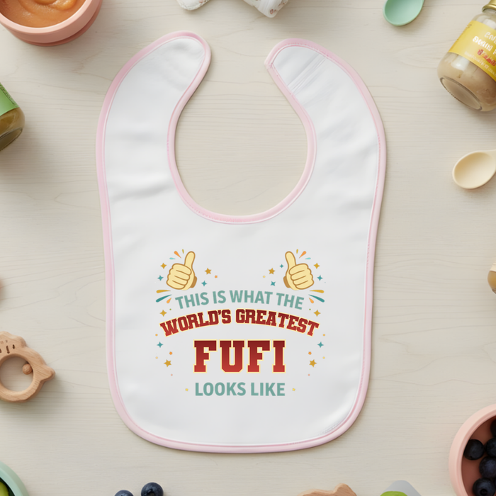 This is What the World's Greatest Fufi Looks Like Terry Bib