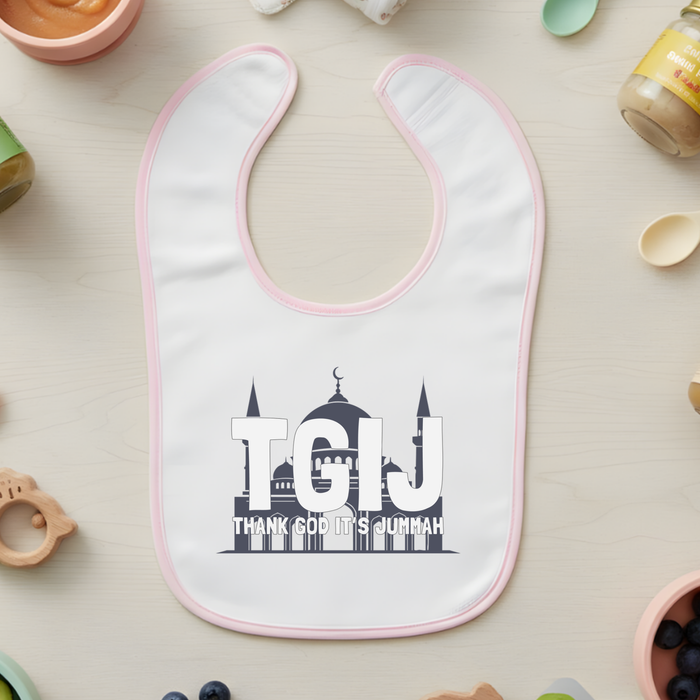 TGIJ (Thank God It's Jummah) Terry Bib