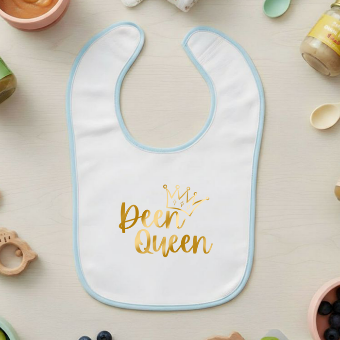 GOLD Deen Queen Terry Bib