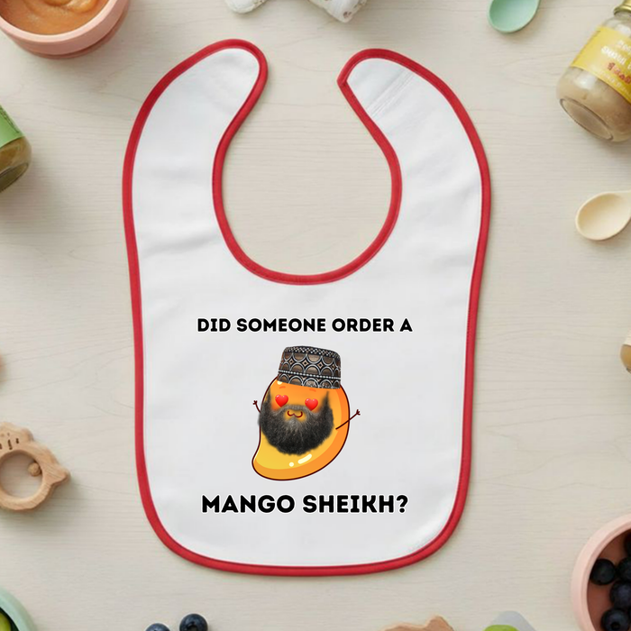 Did Someone Order a Mango Sheikh? Terry Bib