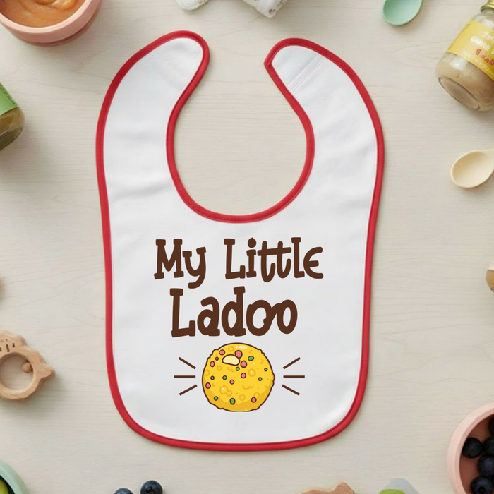My Little Ladoo Terry Bib