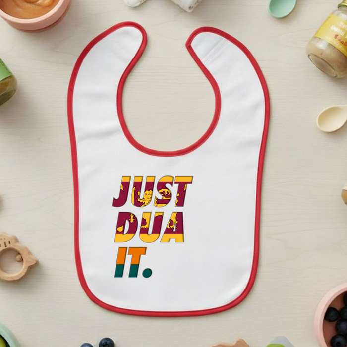Just Dua It - Sri Lanka Flag Terry Bib