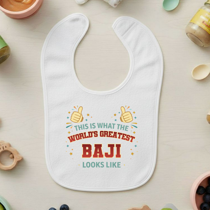 This is What the World's Greatest Baji Looks Like Terry Bib