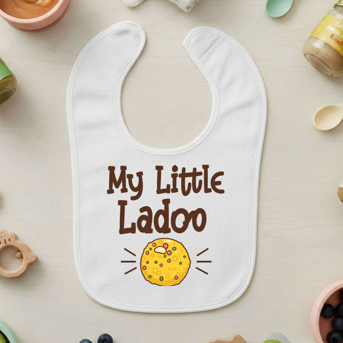 My Little Ladoo Terry Bib