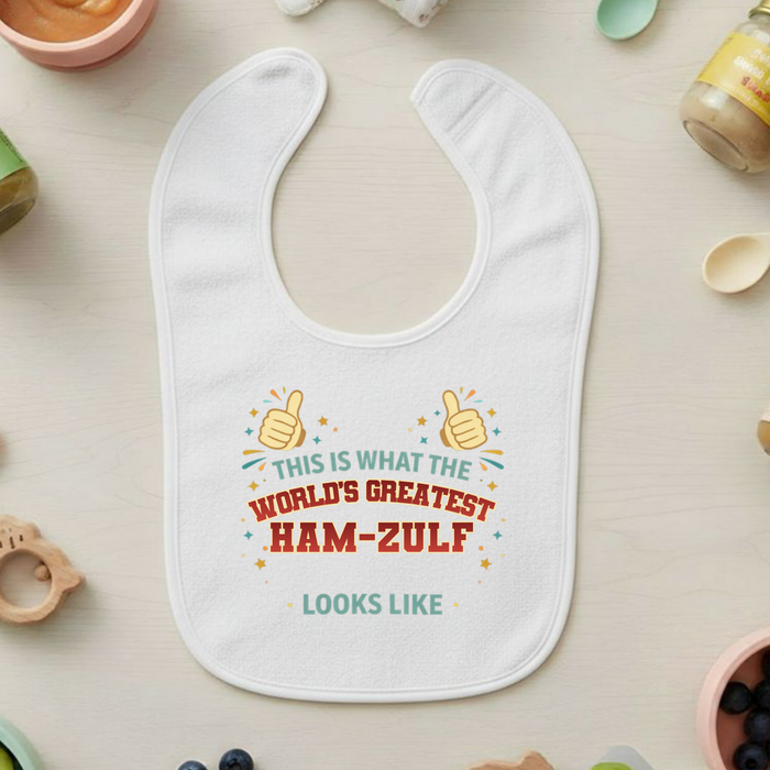 This is What the World's Greatest Ham-Zulf Looks Like Terry Bib