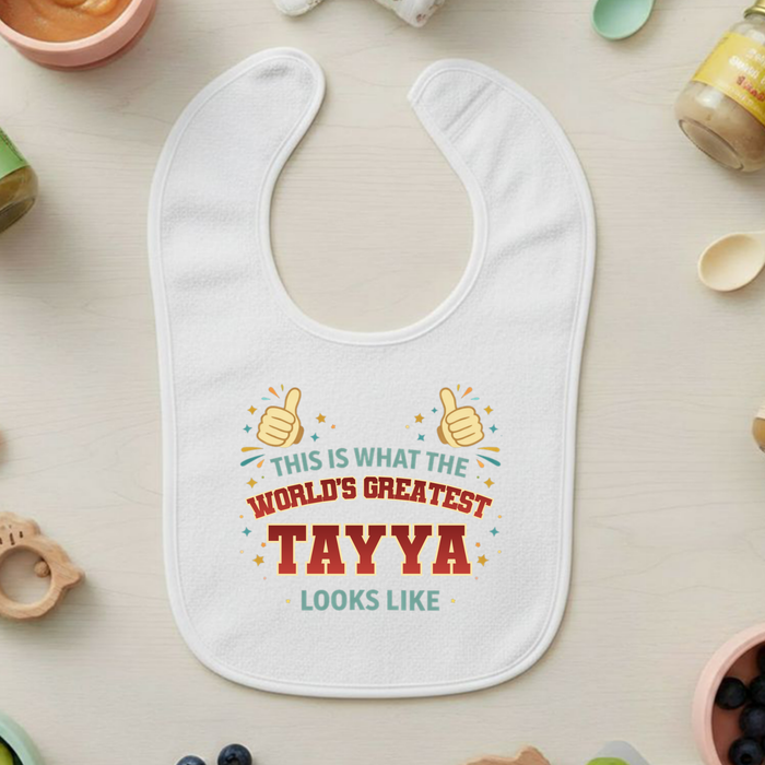 This is What the World's Greatest Tayyi Looks Like Terry Bib