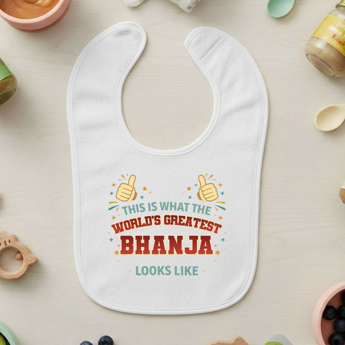 This is What the World's Greatest Bhanja Looks Like Terry Bib