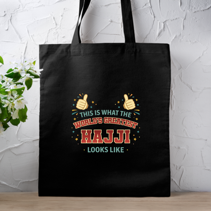 This is What the World's Greatest Hajji Looks Like Tote Bag