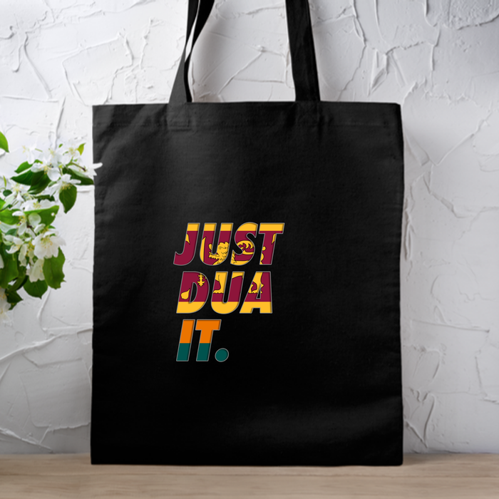 Just Dua It - Sri Lanka Flag Tote Bag