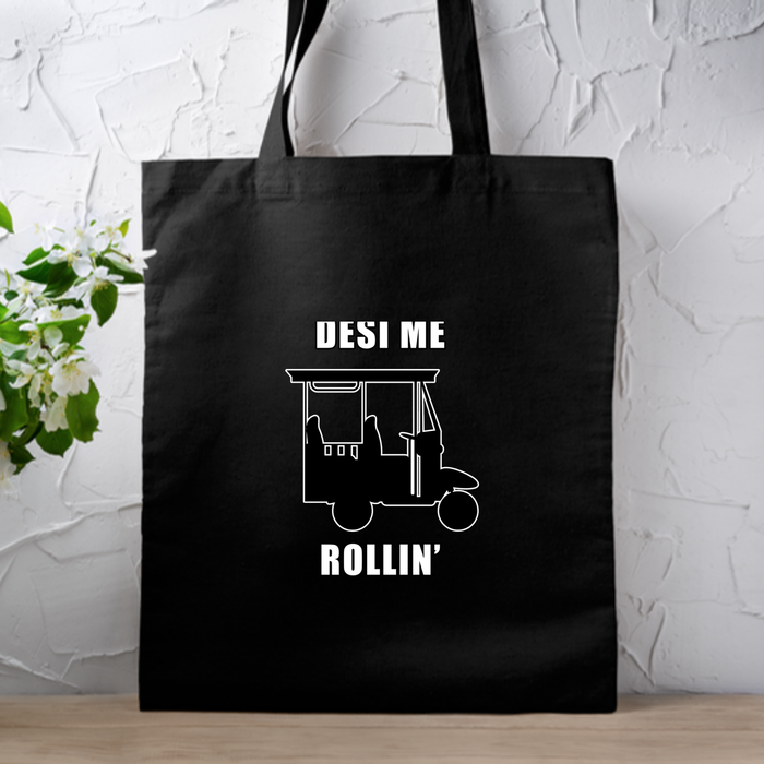 Desi Me Rollin' Tote Bag