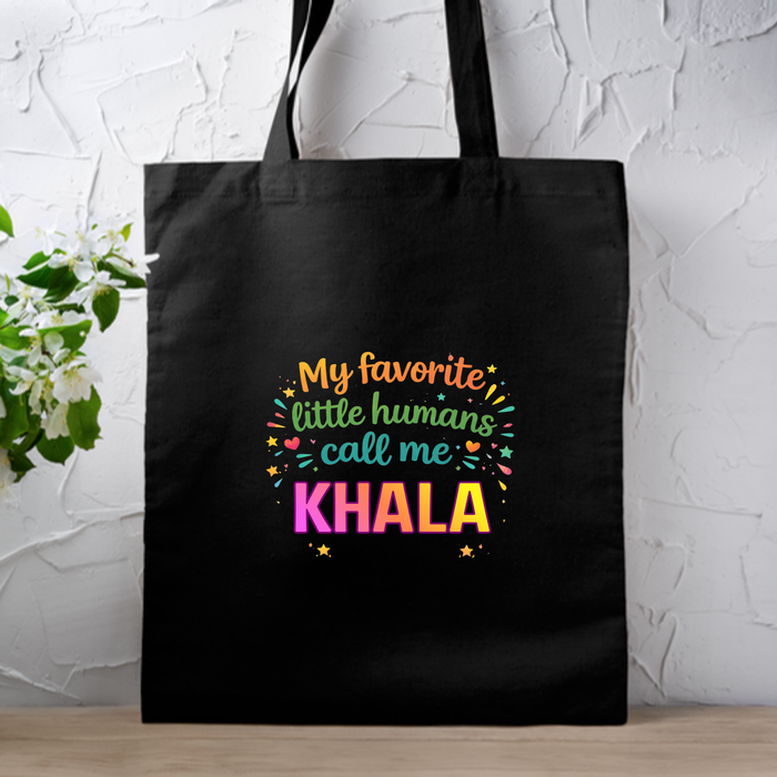 My Favorite Little Humans Call Me [Relative] Personalized Tote Bag