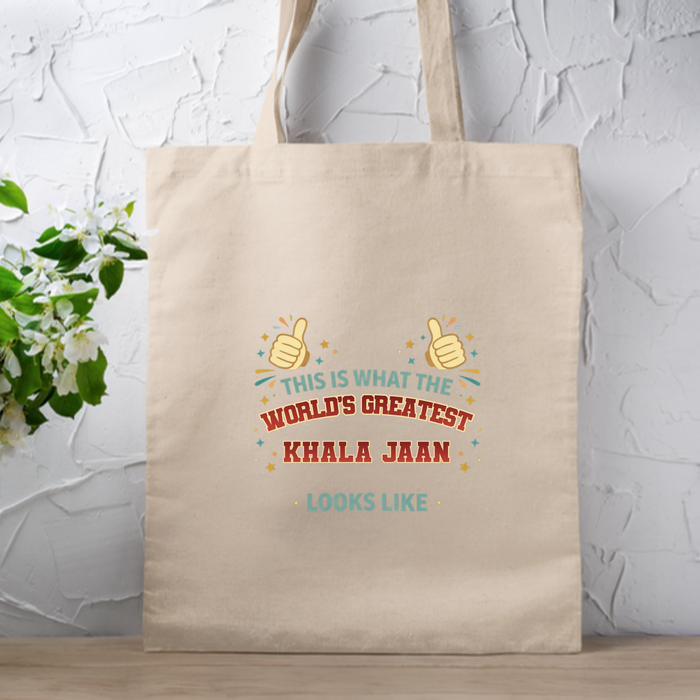 This is What the World's Greatest Khalu Looks Like Tote Bag