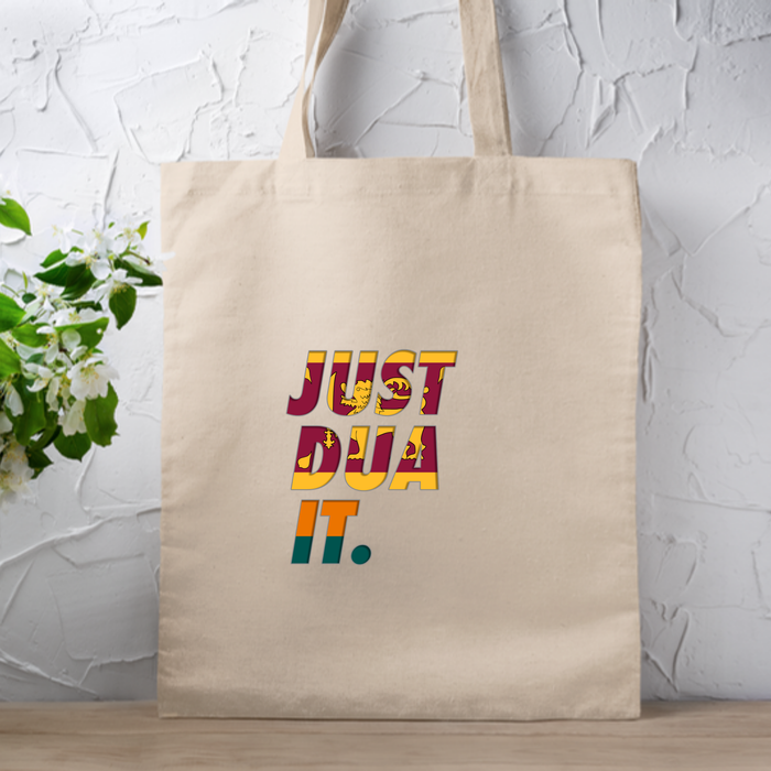 Just Dua It - Sri Lanka Flag Tote Bag