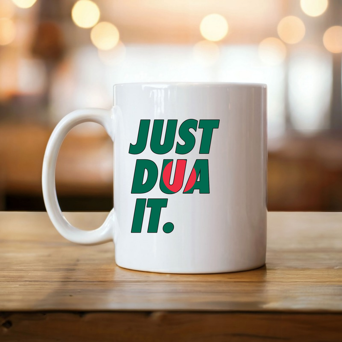 Just Dua It Bangladesh Flag Mug