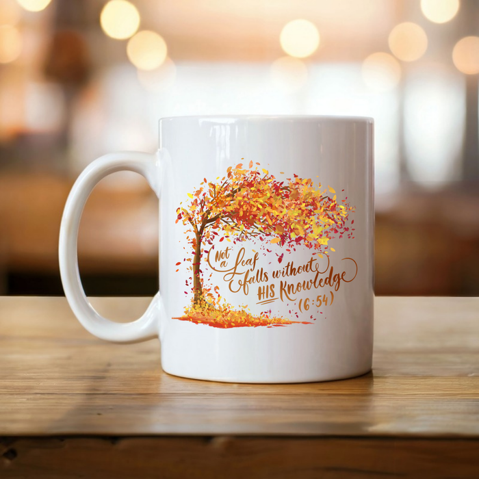 Not a Leaf Falls Without His Knowledge (6:59) Mug