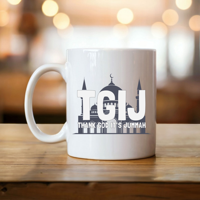 TGIJ (Thank God It's Jummah) Mug