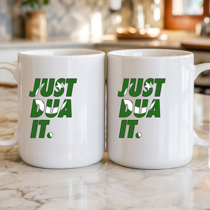 Just Dua It Pakistan Flag Mug