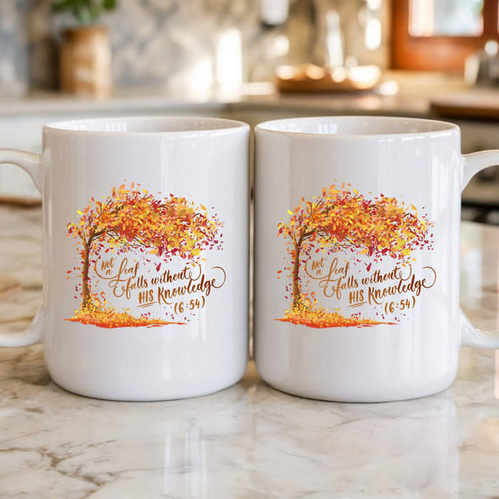 Not a Leaf Falls Without His Knowledge (6:59) Mug