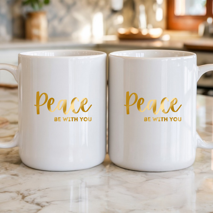 Peace Be With You Mug