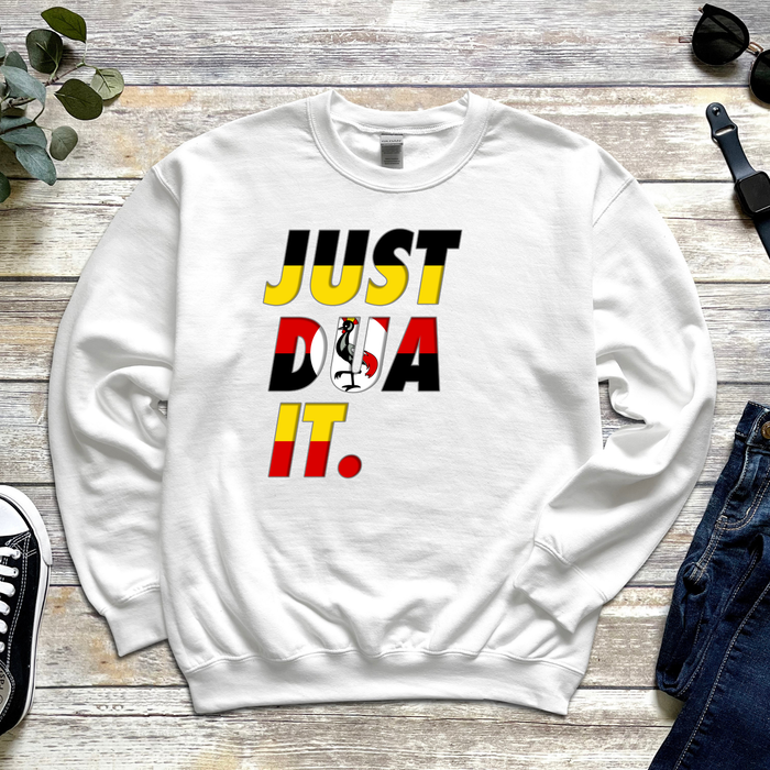 Just Dua It Uganda Flag Sweatshirt