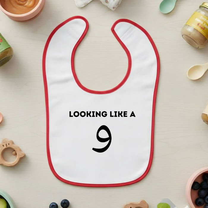 Looking Like a و ("Wow") Terry Bib