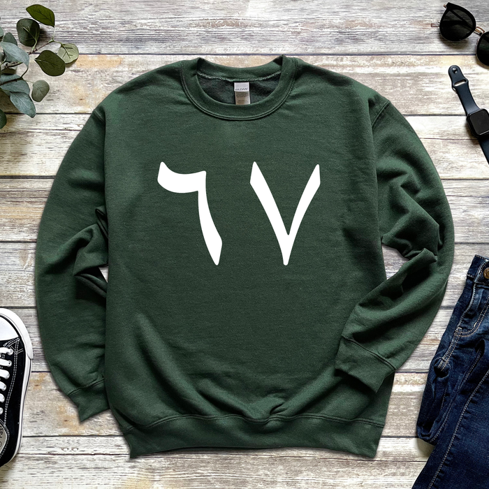 6 7 Arabic Numerals Sweatshirt