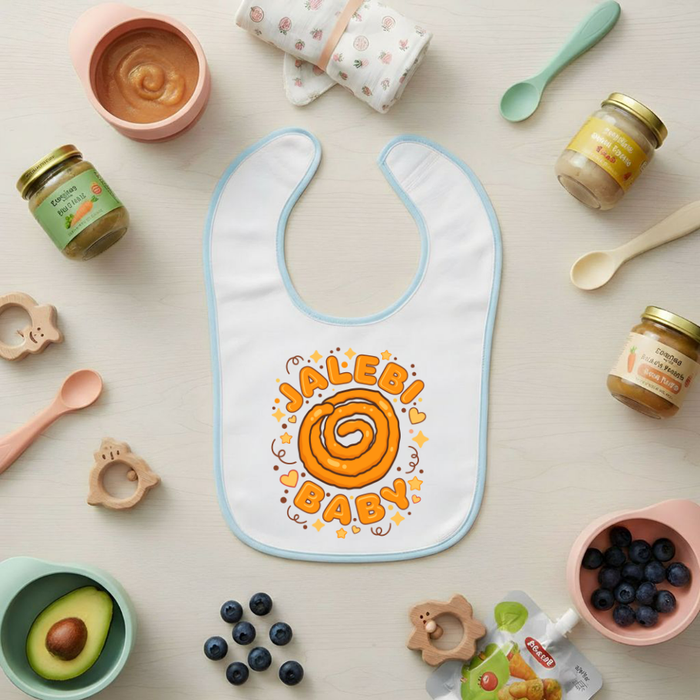 Jalebi Baby Festive Terry Bib
