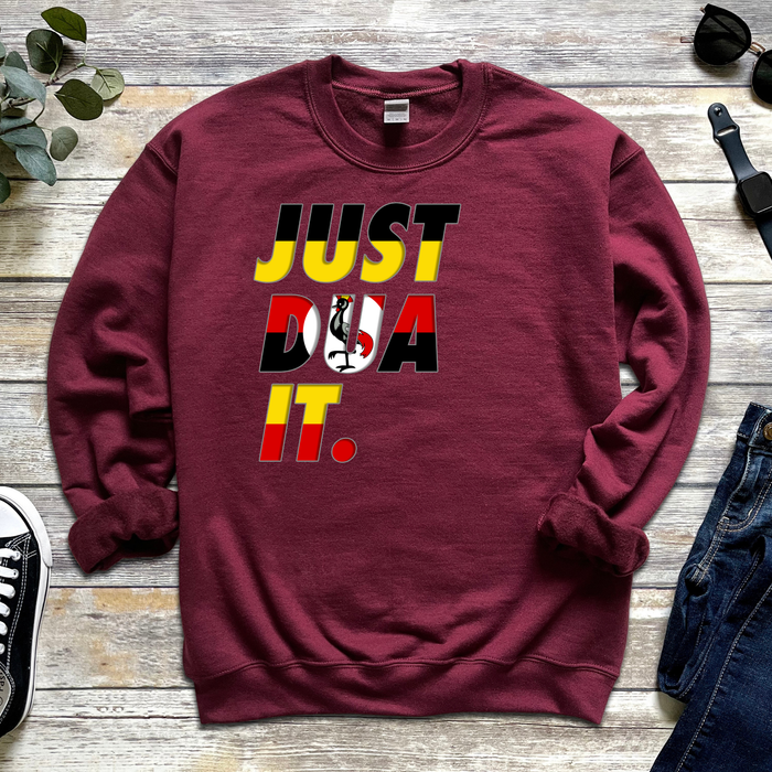 Just Dua It Uganda Flag Sweatshirt