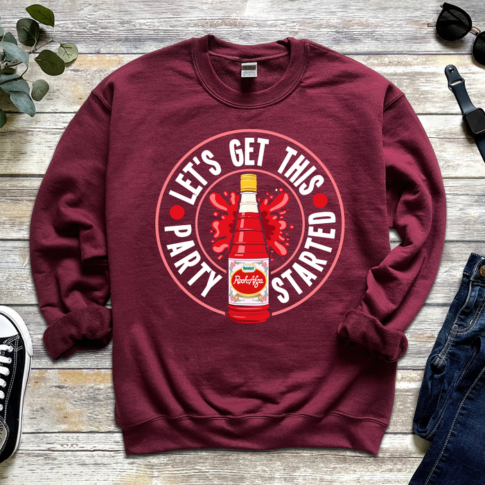 Let's get This Party Started Sweatshirt