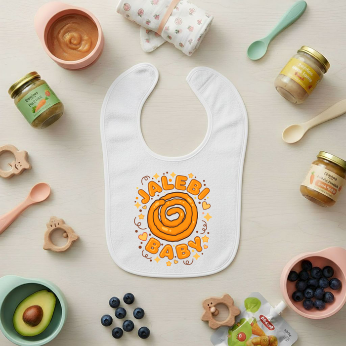 Jalebi Baby Festive Terry Bib