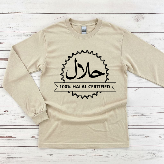 100% Halal Certified Long Sleeve Shirt