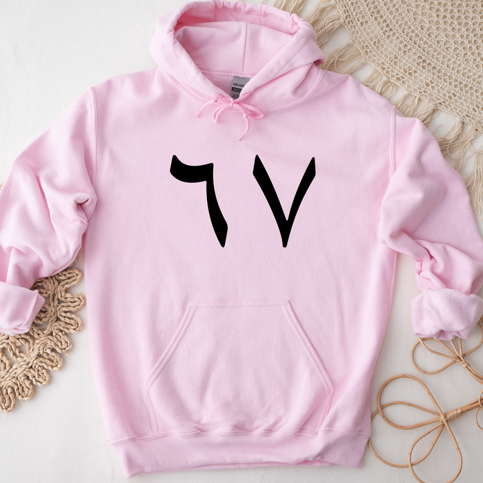 6 7 Arabic Numerals Hoodie